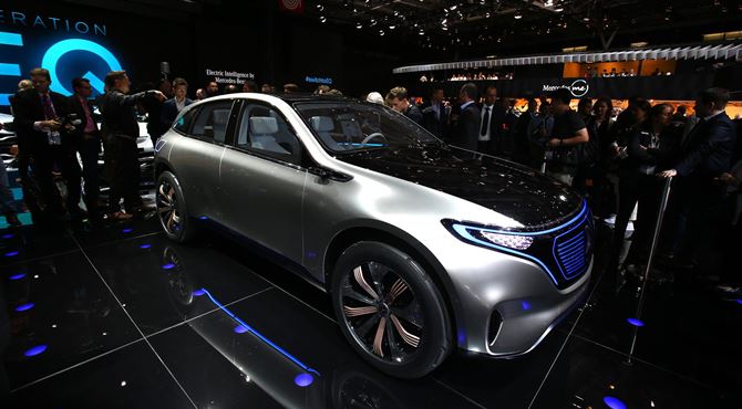 Mercedes Benz - Generation EQ električni automobil Sajam u Parizu 2016